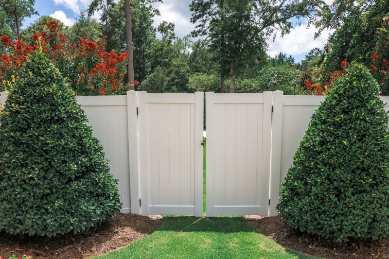 Contemporary Composite Fence